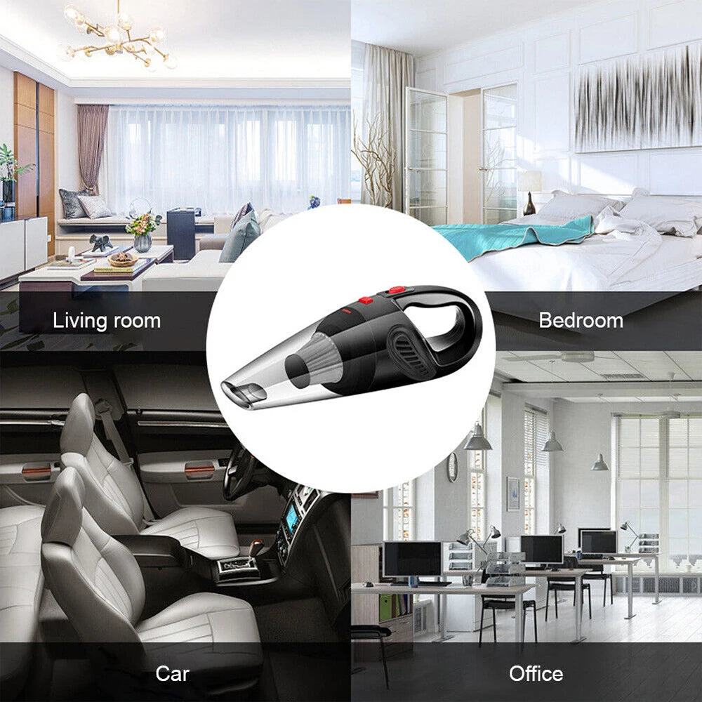 Dust Box Wireless Handheld Vacuum Cleaner USB Charging Cordless 12000 Pa