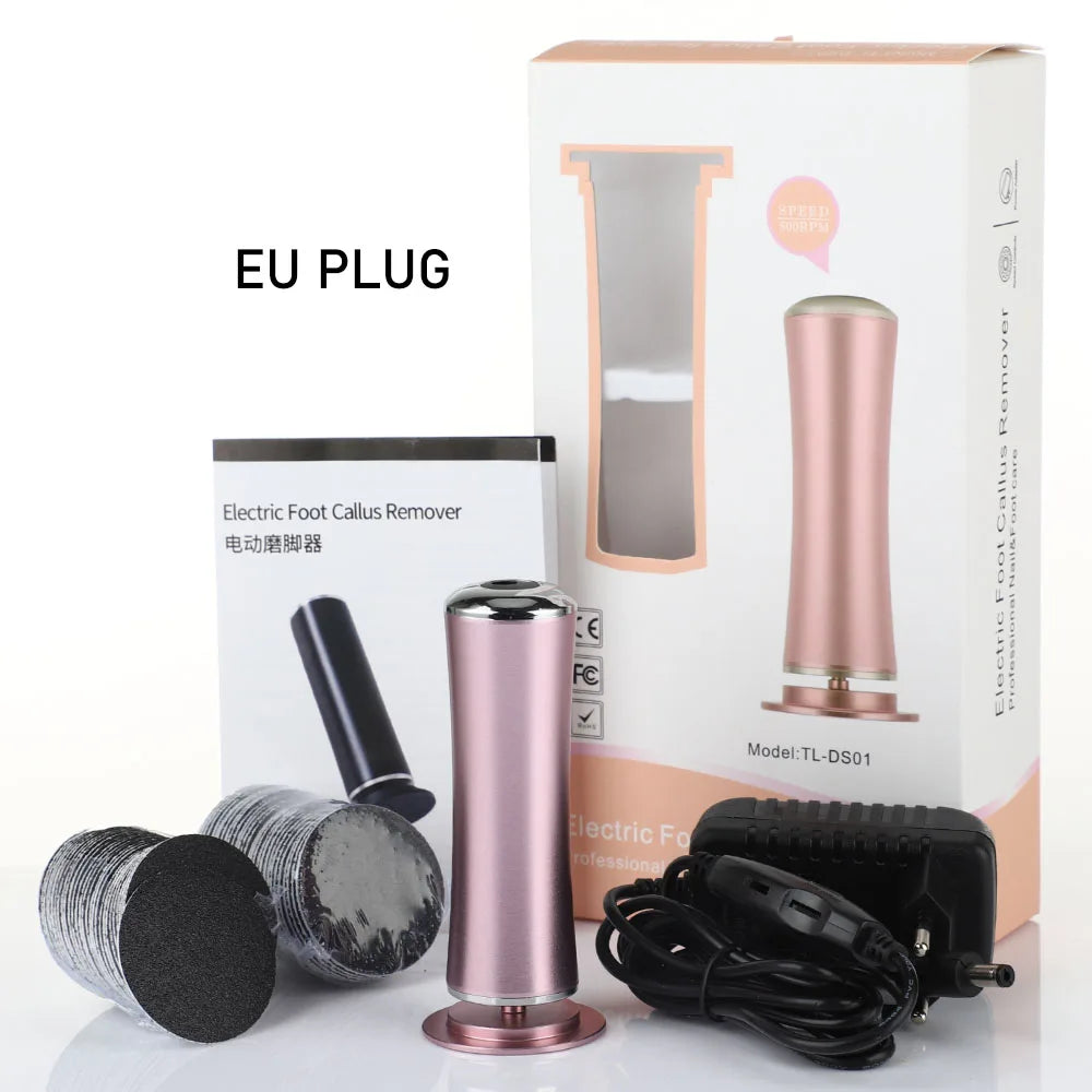 Hailicare Electric Foot Care File Set For Callus Removal And Pedicure