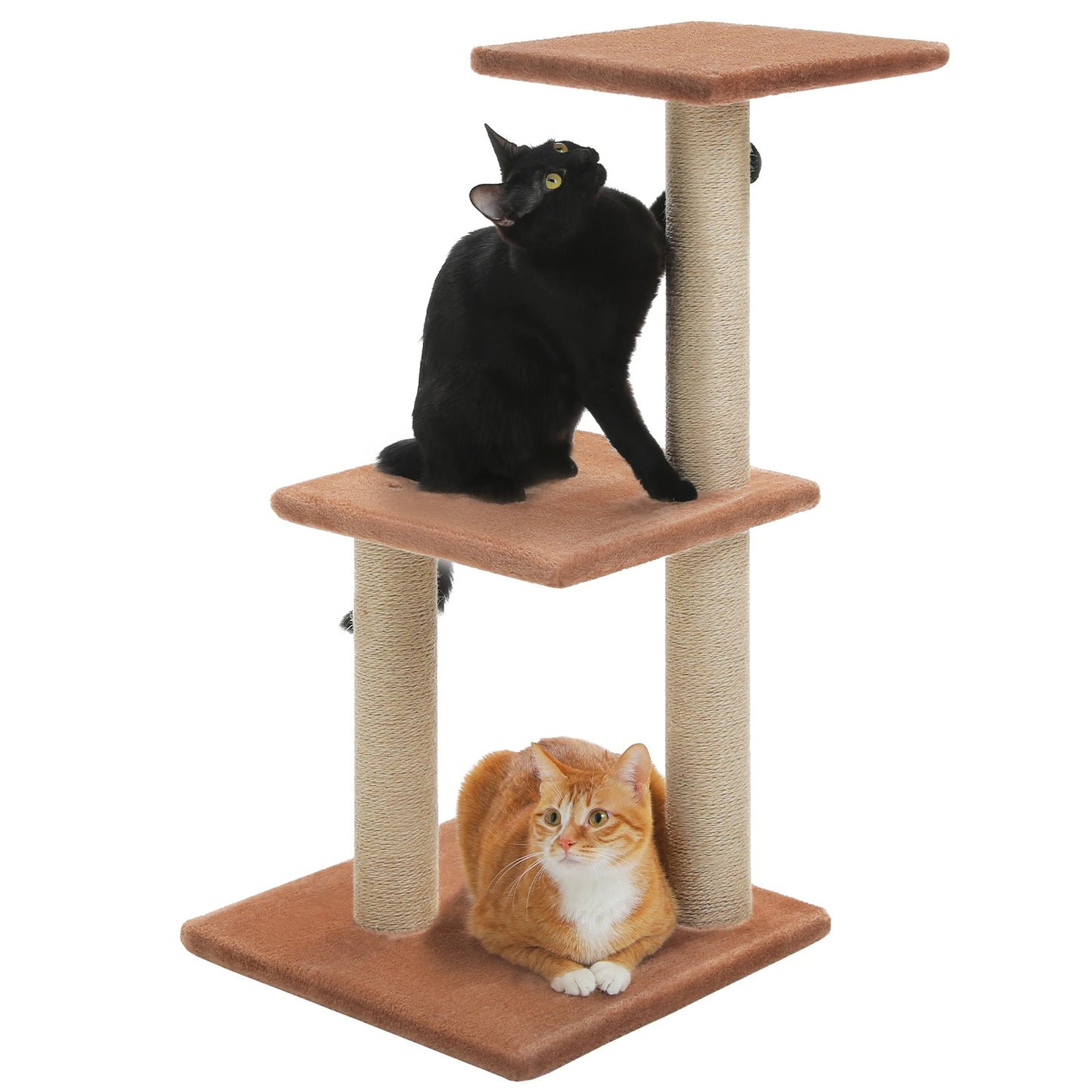 PAWZ Road Cat Tree Tower For Indoor Cats 2 Styles With Scratching Posts