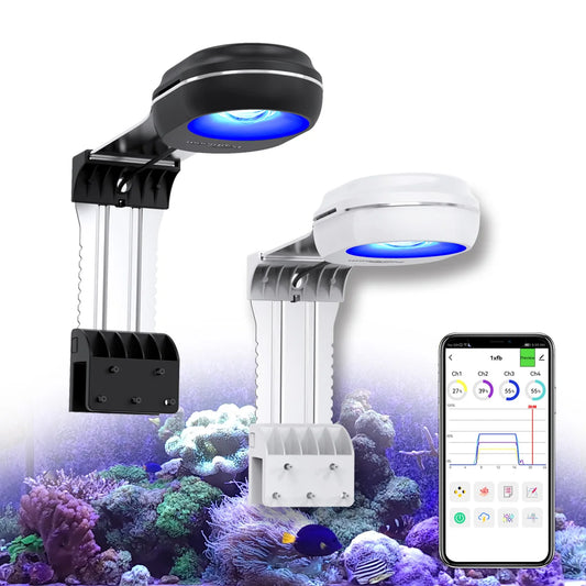 PopBloom RL60 WiFi Full Spectrum LED Reef Aquarium Light With WiFi Control