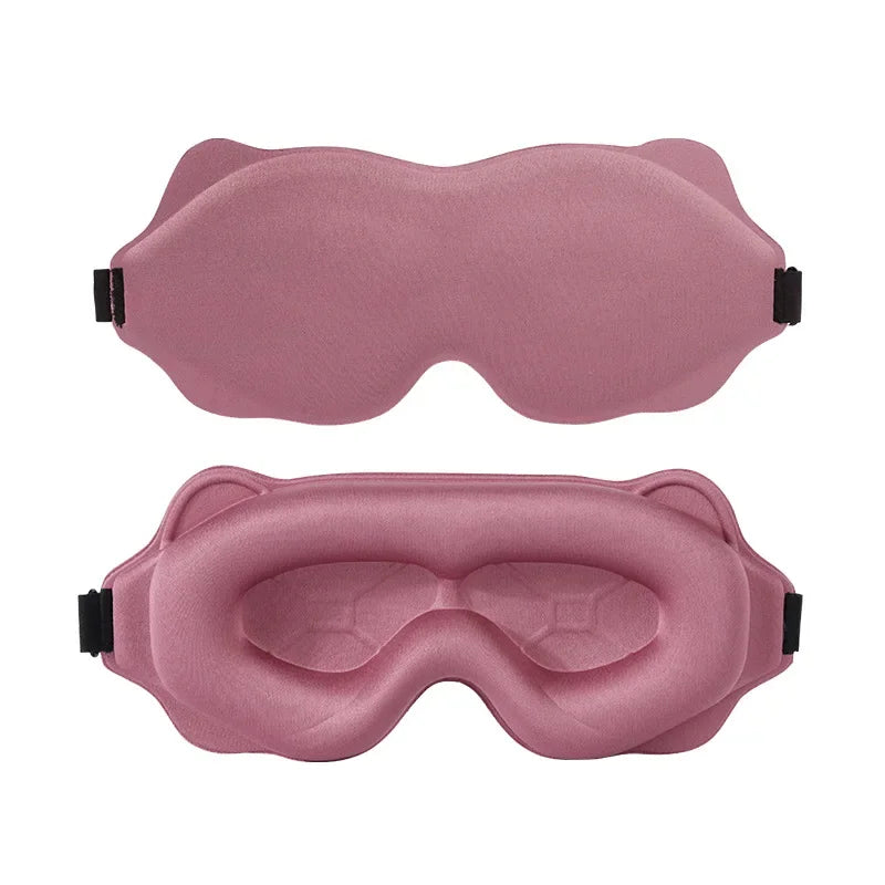FODRK Weighted Sleep Eye Mask For Side Sleepers 3D Contoured Blockout