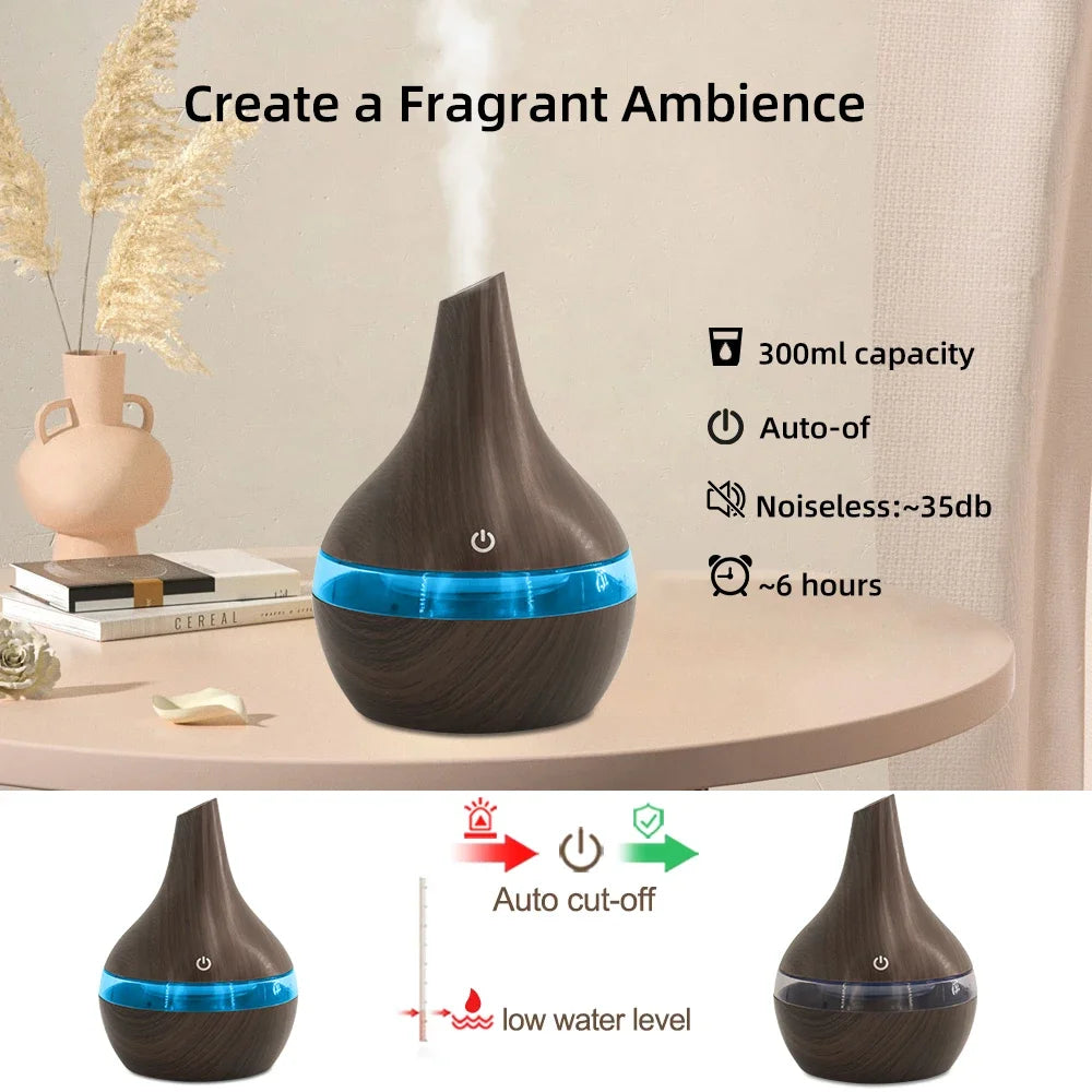Aromatherapy Humidifier Diffuser For Sleep And Work