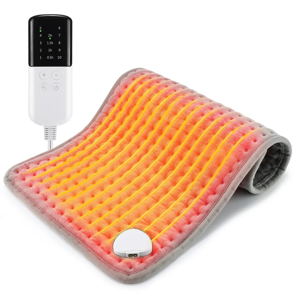 Hailicare Electric Heating Pad Multifunctional Back Warmer Nine To Ten Level Heat